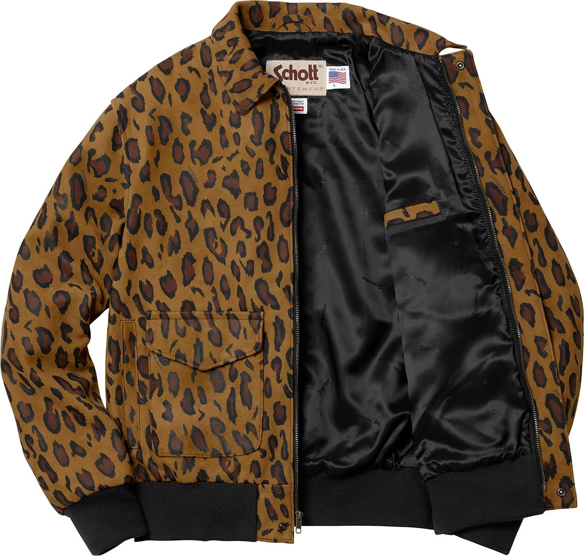 Supreme®/Schott® Suede A-2 view 11